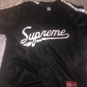 Supreme baseball jersey